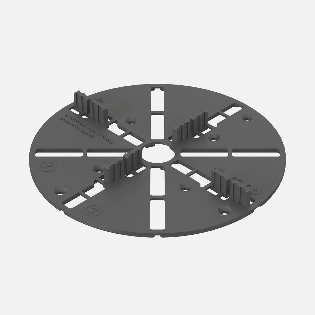 Femox joint cross 3mm VersiScape for decking (slabs/tiles)